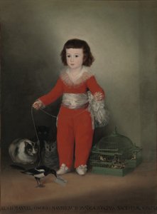 ドン・マヌエル・オソリオ・マンリケ・デ・ズニガ（1784-92） 作： Francisco de Goya