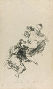 鞭打ちの夢 作： Francisco Jose de Goya y Lucientes