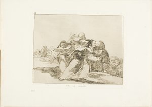 すべてが混乱している、The Disasters of War のプレート 42 作： Francisco Jose de Goya y Lucientes
