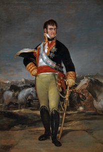 フェルディナンド7世（1815年）（油彩・カンヴァス） 作： Francisco Jose de Goya y Lucientes