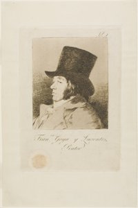 フランシスコ・デ・ゴヤ・イ・ルシエンテス、画家、ロス・カプリチョスのプレート1 作： Francisco Jose de Goya y Lucientes