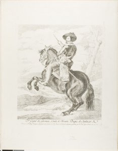 ガスパル・デ・グスマン、オリバレス公爵 作： Francisco Jose de Goya y Lucientes