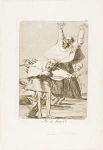 ロス カプリチョスの時間、プレート 80 です 作： Francisco Jose de Goya y Lucientes
