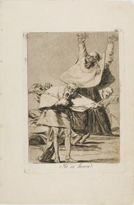 ロス カプリチョスの時間、プレート 80 です 作： Francisco Jose de Goya y Lucientes