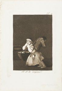 ナニーズ・ボーイ、ロス・カプリチョスより4枚目 作： Francisco Jose de Goya y Lucientes