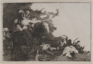彼らは「戦争の惨禍」から同意しません 作： Francisco de Goya