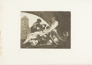 これらも、The Disasters of War のプレート 11 作： Francisco Jose de Goya y Lucientes