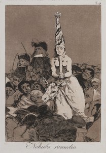 Nothing Could Be Done About It (Nohubo remedio) 作： Francisco de Goya