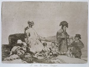 おそらくそれらは別の種類のもので、「The Disasters of War」のプレート 61 です。 作： Francisco Jose de Goya y Lucientes
