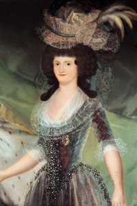 パルマのマリー・ルイーズの肖像 (マリア・ルイーザ・デ・パルマ) 作： Francisco Jose de Goya y Lucientes