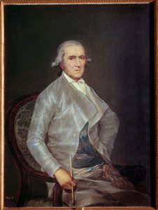 フランシスコ・バイユーの肖像。フランシスコ・バイユー（1734-1795） 画家であり、画家の兄弟分である。フランシスコ・デ・ゴヤ（1746-1795）の絵画 1795年 マドリッド、プラド美術館 作： Francisco de Goya
