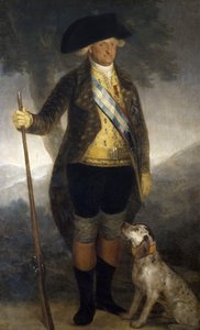 スペイン王チャールズ4世（1749-1819）の肖像 18世紀後半 フランシスコ・ゴヤ作 油彩・キャンバス 209x126cm 作： Francisco Jose de Goya y Lucientes