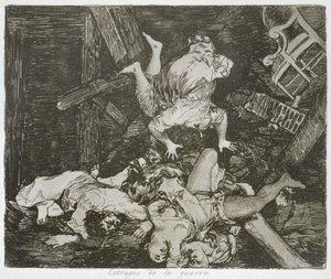 戦争の荒廃、「The Disasters of War」のプレート 30 作： Francisco Jose de Goya y Lucientes