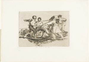 善悪を問わず、The Disasters of War のプレート 2