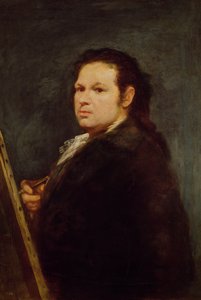 セルフポートレート 作： Francisco de Goya