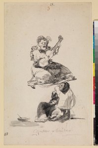 歌と踊り 作： Francisco de Goya