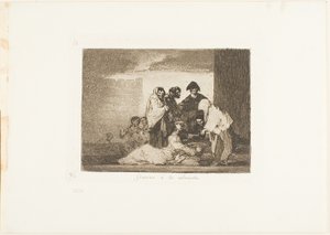 ミレーのおかげで、『戦争の惨事』のプレート 51 作： Francisco Jose de Goya y Lucientes