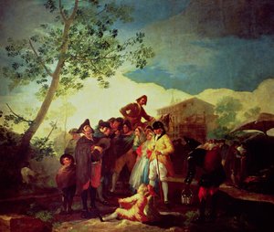 盲目のギター奏者、1778年頃（キャンバスに油彩） 作： Francisco Jose de Goya y Lucientes