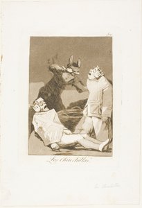 チンチラ、ロス カプリチョスのプレート 50 作： Francisco Jose de Goya y Lucientes