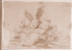 The Disasters of War : Against the common good (preparation drawing)