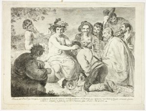 酔っぱらい 作： Francisco Jose de Goya y Lucientes