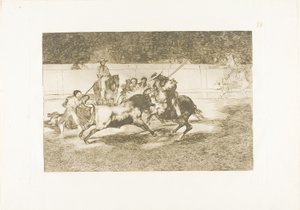 The Art of Bullfighting の 28 作： Francisco Jose de Goya y Lucientes