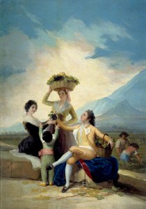 収穫の絵 フランシスコ・デ・ゴヤ（1746-1828） 1786年 日2,75x1,9 m マドリード、プラド美術館 作： Francisco de Goya