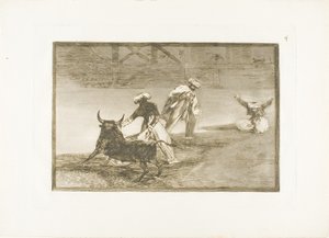 The Art of Bullfighting のプレート 4、The Art of Bullfighting のプレート 4 作： Francisco Jose de Goya y Lucientes