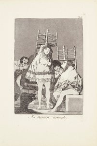 彼らはすでに席プレート 26 を獲得しています: Los Caprichos 作： Francisco Jose de Goya y Lucientes
