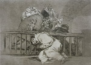 「戦争の惨事」のプレート47 作： Francisco Jose de Goya y Lucientes