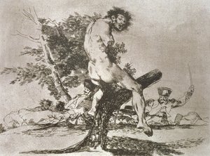 これはもっと悪い、「The Disasters of War」のプレート 37 作： Francisco Jose de Goya y Lucientes