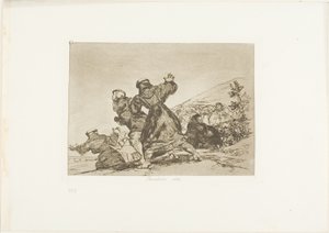 これも、The Disasters of War のプレート 43 作： Francisco Jose de Goya y Lucientes