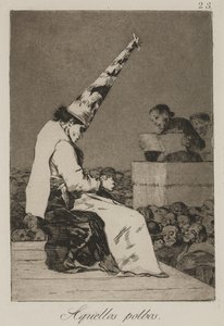 それらのほこりの斑点（Aquellos Polbos） 作： Francisco de Goya