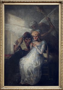 時よ、とレ・ヴィエイユは言った。フランシスコ・デ・ゴヤ・イ・ルシエンテス（1746-1828）の絵画、油彩・カンヴァス、1808-1812年頃、19世紀初頭のスペイン美術。リール美術博物館。 作： Francisco de Goya