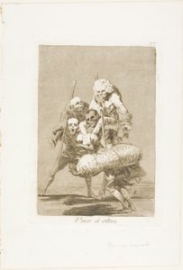 ロス カプリチョスのプレート 77 作： Francisco Jose de Goya y Lucientes