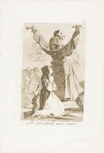 What a Tailor Can Do!、ロス カプリチョスのプレート 52 作： Francisco Jose de Goya y Lucientes