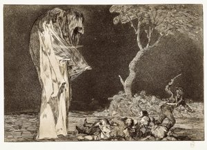 "" Disparates ""のボード2 作： Francisco de Goya