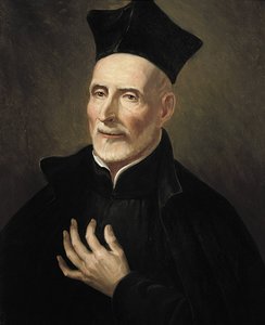 Calasanz, São José (1556-1648). Religioso e pedagogo espanhol. São José Calasanctius (óleo sobre tela)