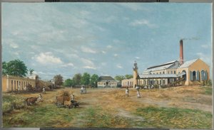 ハシエンダラフォルトゥーナ、1885 作： Francisco Manuel Oller
