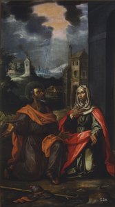 サンホアキンとサンタアナ 作： Francisco Pacheco