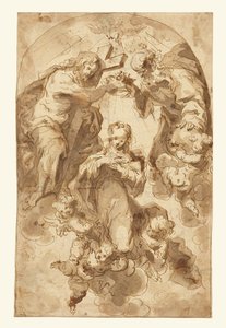 聖母の戴冠式 作： Francisco Ribalta