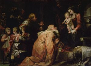 王たちの崇拝 作： Francisco Rizi