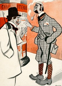 1903年、フランス人がオペラに服を着せる方法をイギリス人に話しました。 作： Francisco Sancha y Lengo