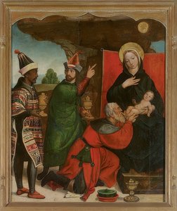 王たちの礼拝 作： Francisco de Comontes