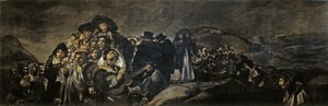 サンイシドロへの巡礼 作： Francisco de Goya