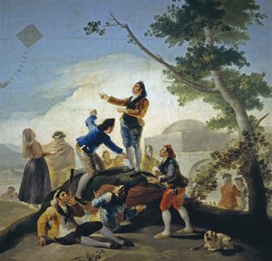 カイトカイト、1778 作： Francisco de Goya