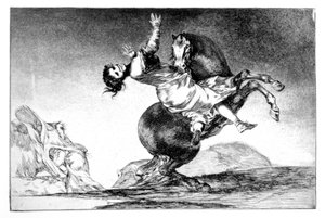 拉致された馬、1819-1823