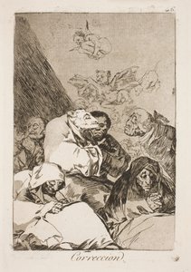 怒り 作： Francisco de Goya