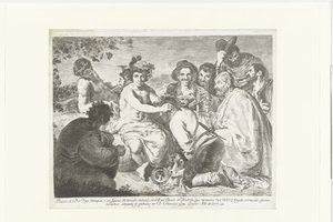 ドンカールのバッカス Baco (オブジェクトのタイトル) 酔っぱらい 作： Francisco de Goya