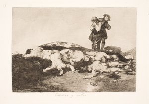 死者を葬り、静かにしなさい (18) 作： Francisco de Goya